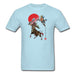 Battle In Death Mountain Watercolor Unisex Classic T-Shirt - powder blue / S