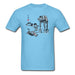 Battle In The Snow Unisex Classic T-Shirt - aquatic blue / S