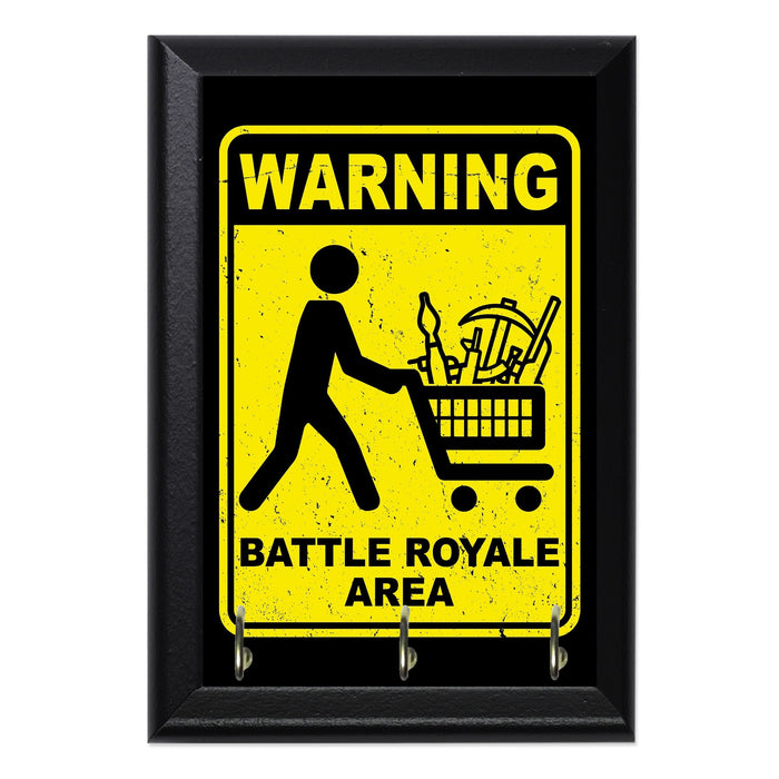 Battle Royale Area Key Hanging Plaque - 8 x 6 / Yes