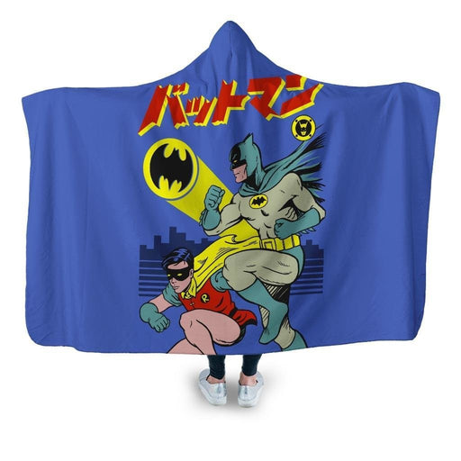 Battoman Hooded Blanket - Adult / Premium Sherpa