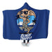 Beach Dobby Hooded Blanket - Adult / Premium Sherpa