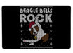 Beagle bells Large Mouse Pad