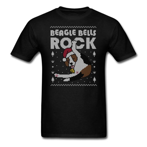 Beagle Bells Unisex Classic T-Shirt - black / S