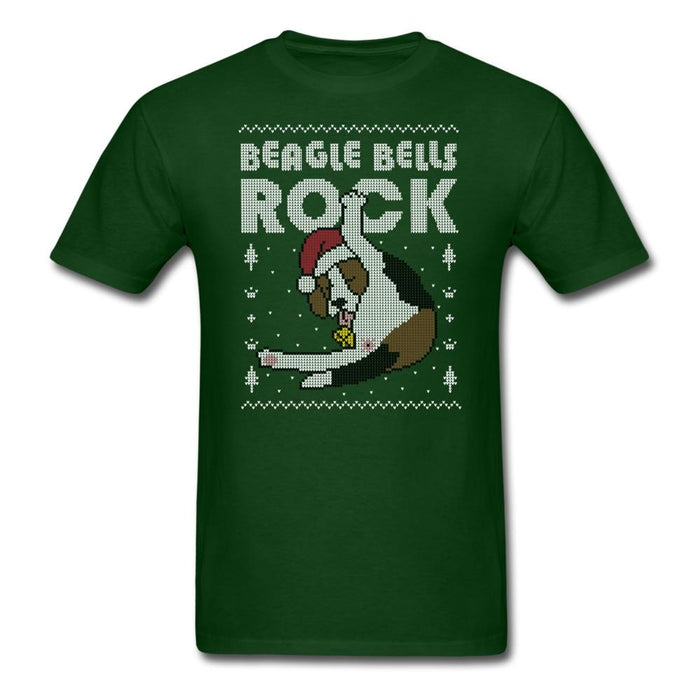 Beagle Bells Unisex Classic T-Shirt - forest green / S