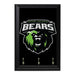 Bear Island Bears Decorative Wall Plaque Key Holder Hanger - 8 x 6 / Yes