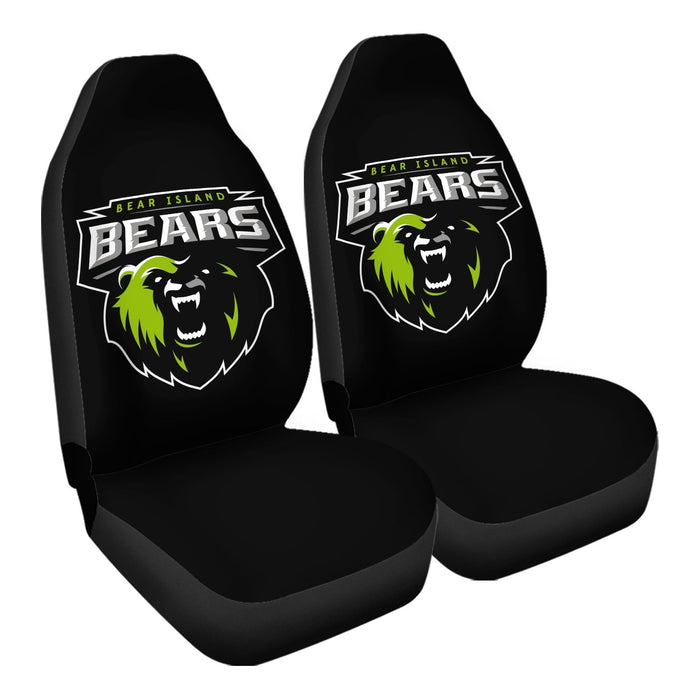 Bear Island Bears Car Seat Covers - One size