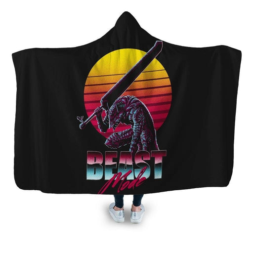 Beast Mode Hooded Blanket - Adult / Premium Sherpa