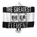 Beer Element Hooded Blanket - Adult / Premium Sherpa