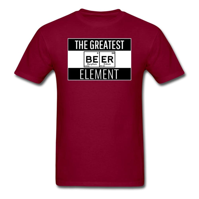 Beer Element Unisex Classic T-Shirt - burgundy / S