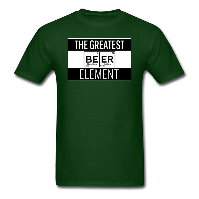 Beer Element Unisex Classic T-Shirt - forest green / S