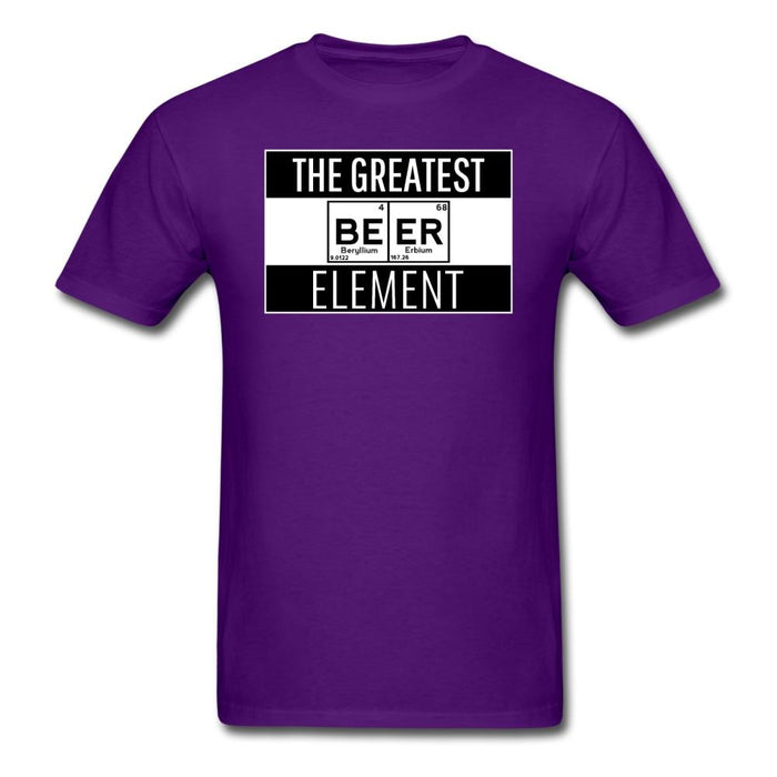 Beer Element Unisex Classic T-Shirt - purple / S