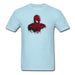 Behind The Mask Unisex Classic T-Shirt - powder blue / S