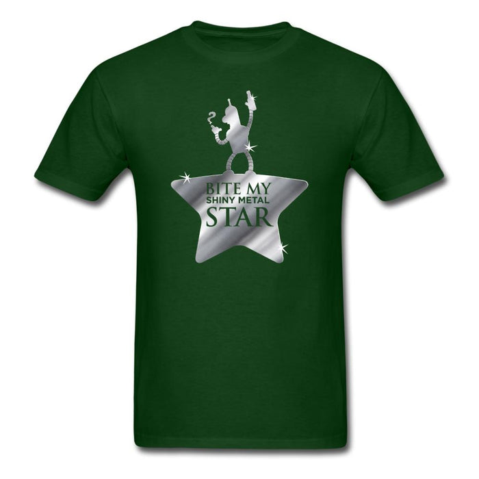Bender Star Unisex Classic T-Shirt - forest green / S