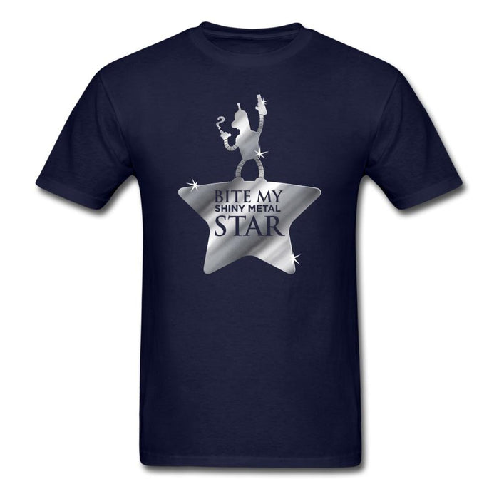 Bender Star Unisex Classic T-Shirt - navy / S