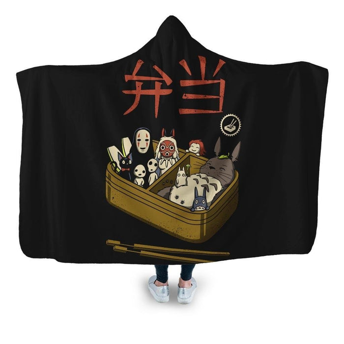 Bento Spirits Hooded Blanket - Adult / Premium Sherpa
