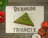 Bermuda Triangle Cutting Board