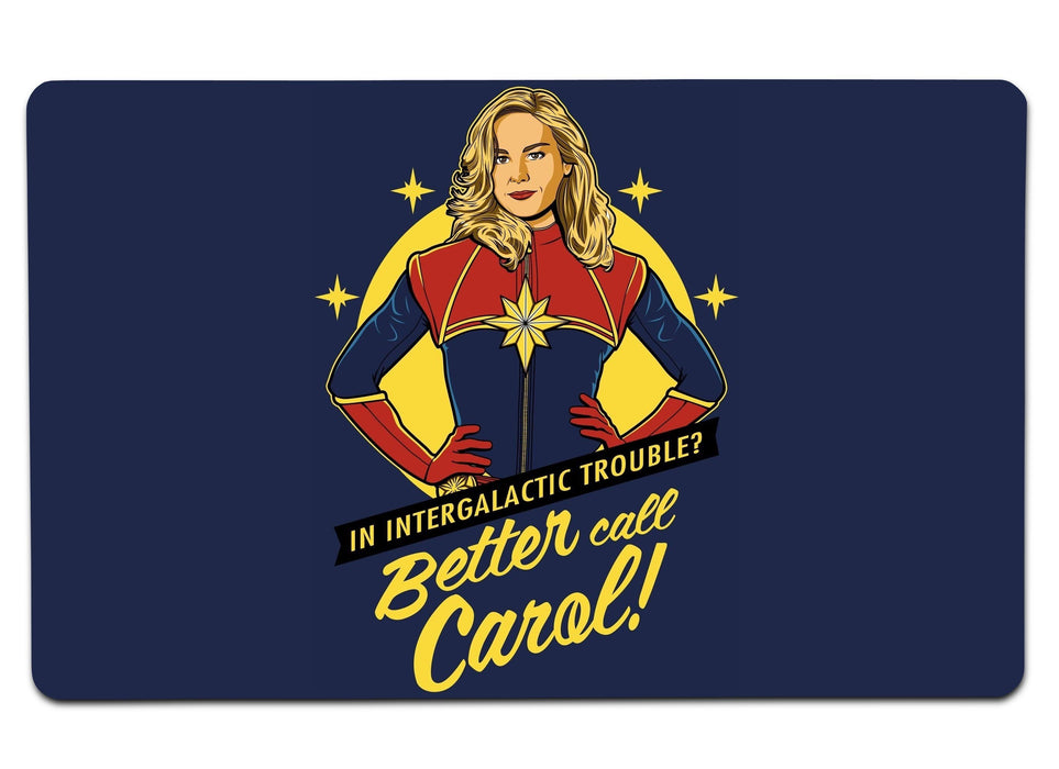 Better Call Carol Large Mouse Pad