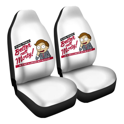 Better Call Morty Car Seat Covers - One size