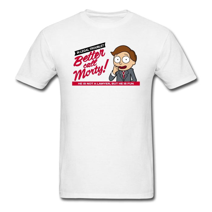 Better Call Morty Unisex Classic T-Shirt - white / S