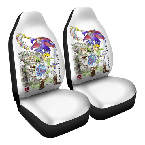 Between Worlds Watercolor Car Seat Covers - One size