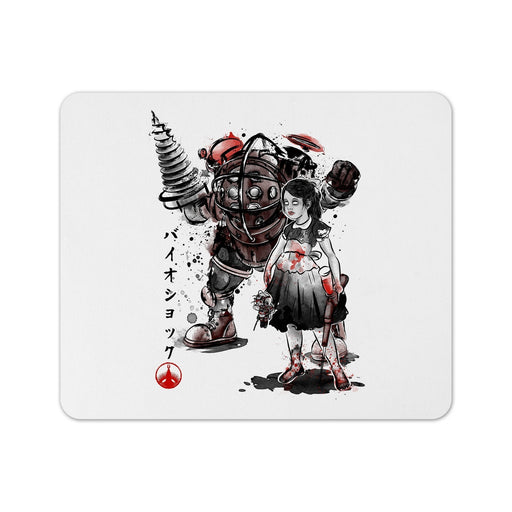Bid Daddy And Little Sister Mouse Pad