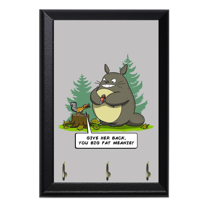 Big Fat Meanie Key Hanging Plaque - 8 x 6 / Yes