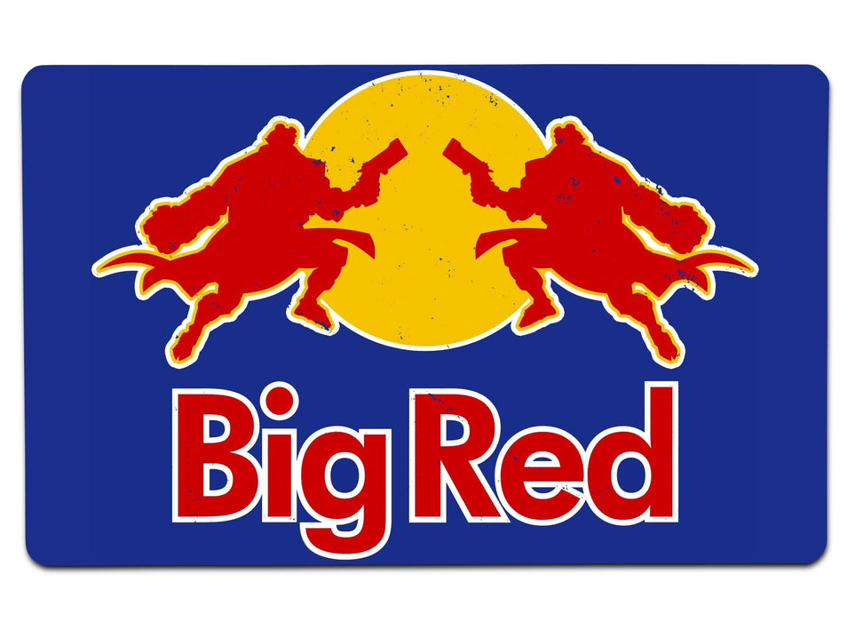 Big Red Large Mouse Pad