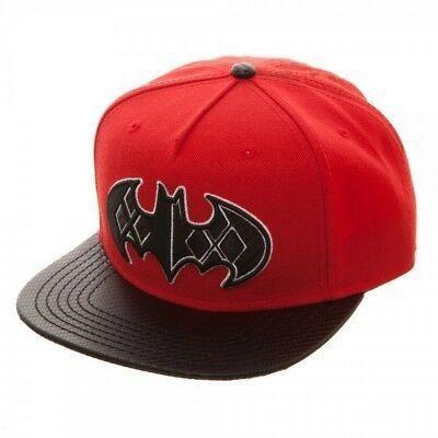Bioworld Batman Harley Quinn Carbon Fiber Snapback Baseball Hat
