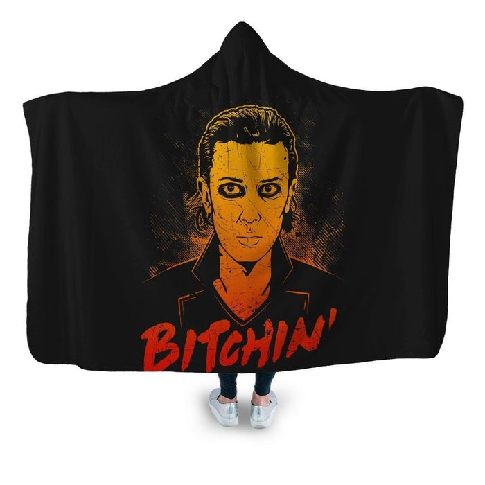 Bitchin Hooded Blanket - Adult / Premium Sherpa