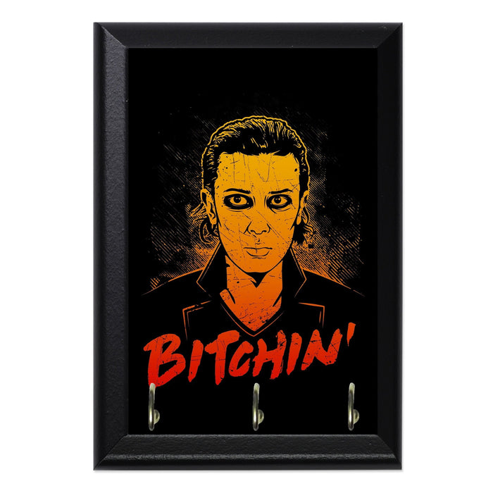 Bitchin Key Hanging Wall Plaque - 8 x 6 / Yes