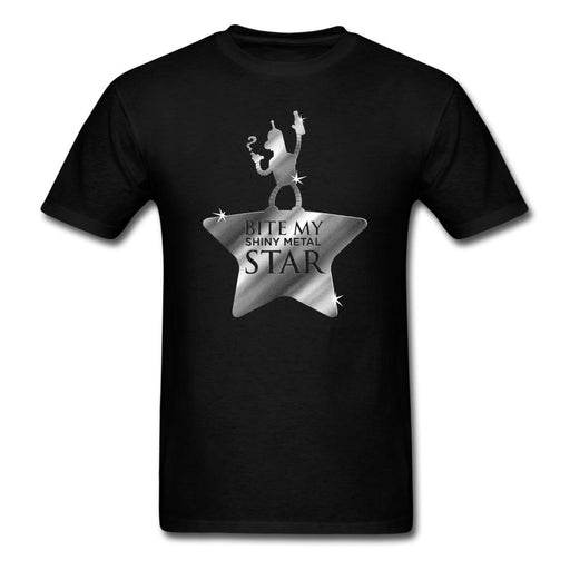 Bite My Shiny Metal Star Unisex Classic T-Shirt - black / S