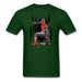 Black And Red Spider Suit Unisex Classic T-Shirt - forest green / S