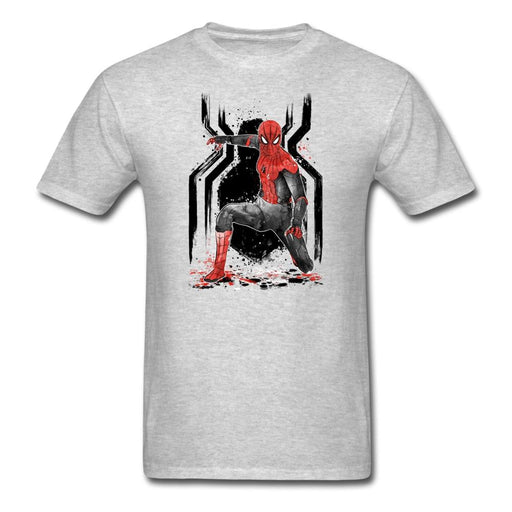 Black And Red Spider Suit Unisex Classic T-Shirt - heather gray / S
