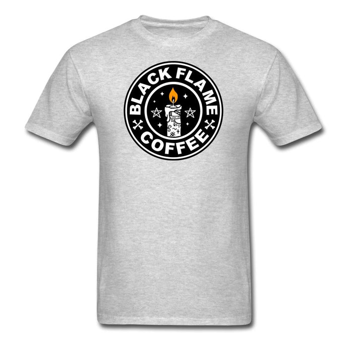 Black Flame Coffee Unisex Classic T-Shirt - heather gray / S