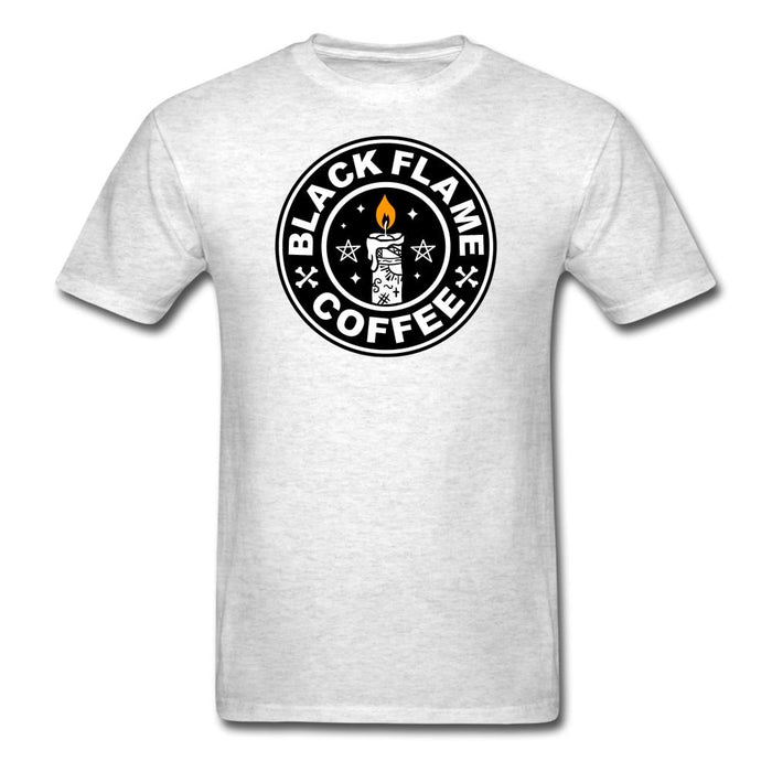 Black Flame Coffee Unisex Classic T-Shirt - light heather gray / S