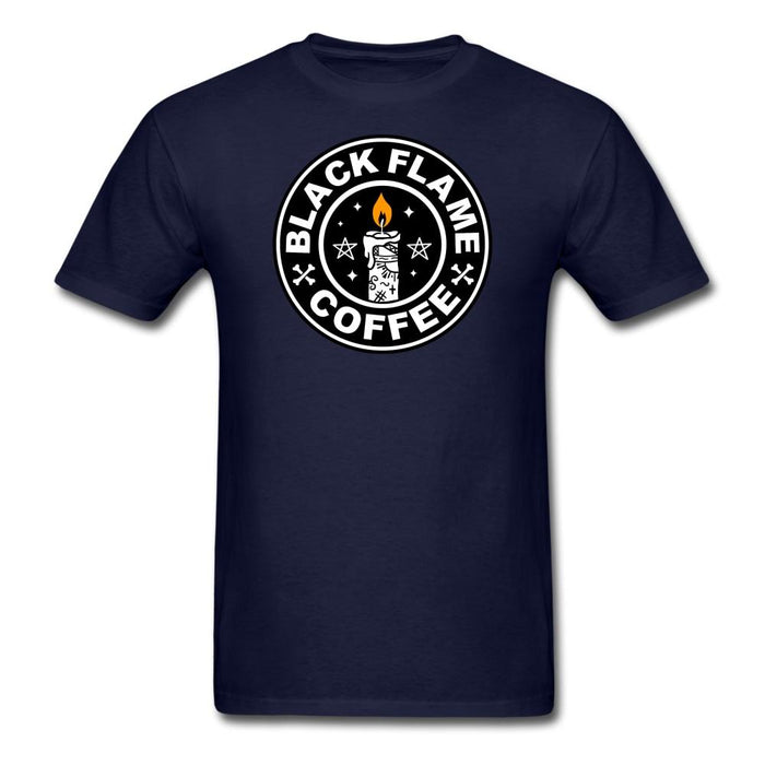Black Flame Coffee Unisex Classic T-Shirt - navy / S