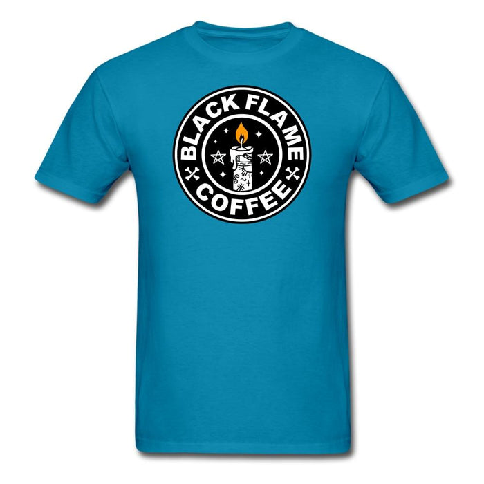 Black Flame Coffee Unisex Classic T-Shirt - turquoise / S