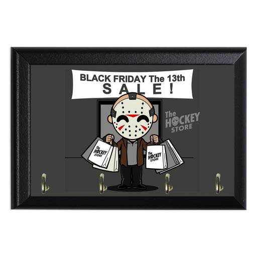 Black Friday The 13th Key Hanging Plaque - 8 x 6 / Yes