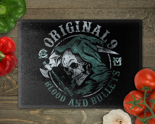Blood And Bullets Cutting Board