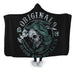 Blood And Bullets Hooded Blanket - Adult / Premium Sherpa