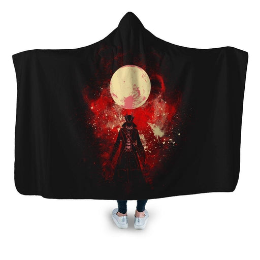 Blood Borne Art Hooded Blanket - Adult / Premium Sherpa