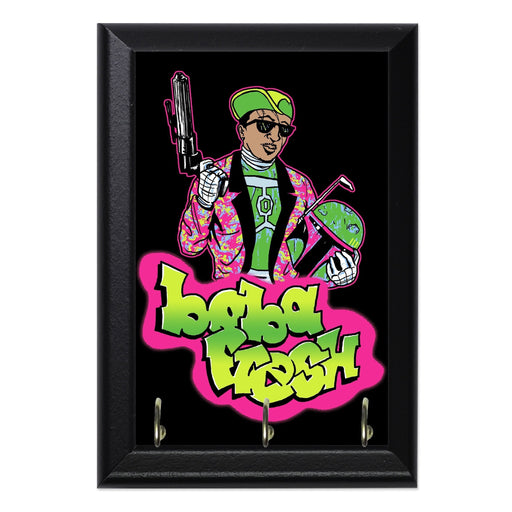 Boba Fresh Wall Plaque Key Holder - 8 x 6 / Yes