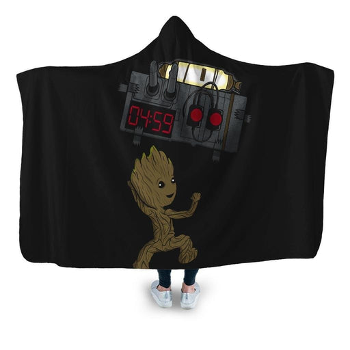 Bomb In Your Chest! Hooded Blanket - Adult / Premium Sherpa