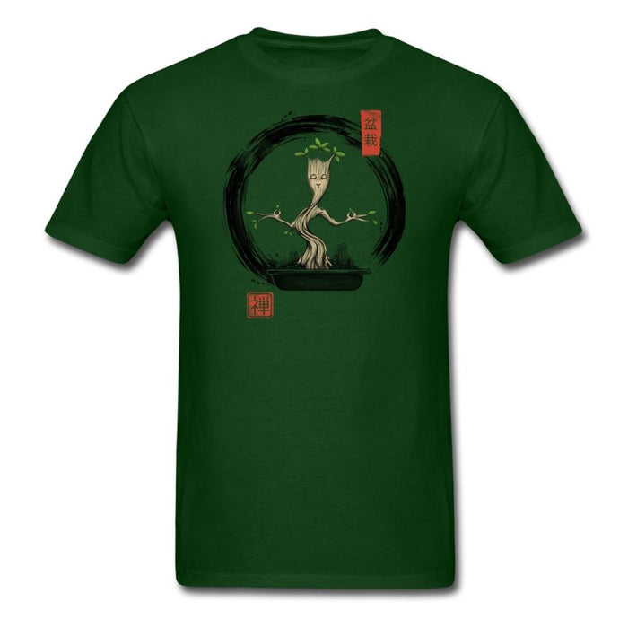 Bonsai Meditations Unisex Classic T-Shirt - forest green / S