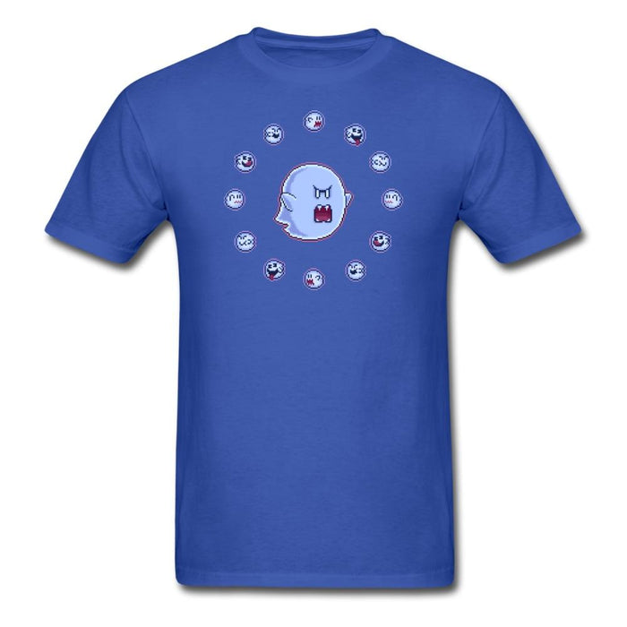 Boo Ghosts Big Sprite Unisex Classic T-Shirt - royal blue / S