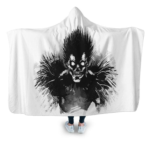 Bored Shinigami Hooded Blanket - Adult / Premium Sherpa