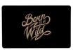 Born To Be Wild Large Mouse Pad