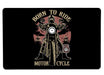 Born To Ride Large Mouse Pad