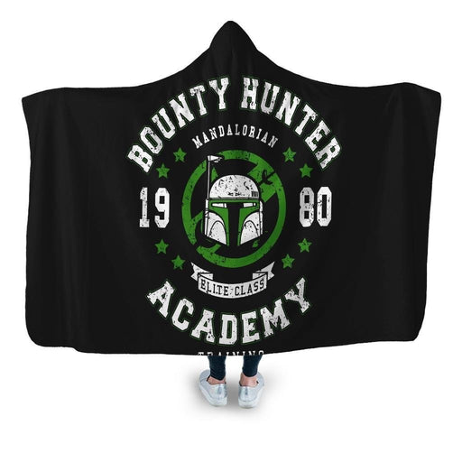 Bounty Hunter Academy 80 Hooded Blanket - Adult / Premium Sherpa