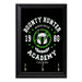 Bounty Hunter Academy 80 Key Hanging Wall Plaque - 8 x 6 / Yes